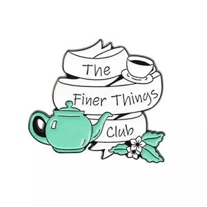 The Finer Things enamel pin